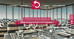 Desktop Screenshot of le5-restaurant.com